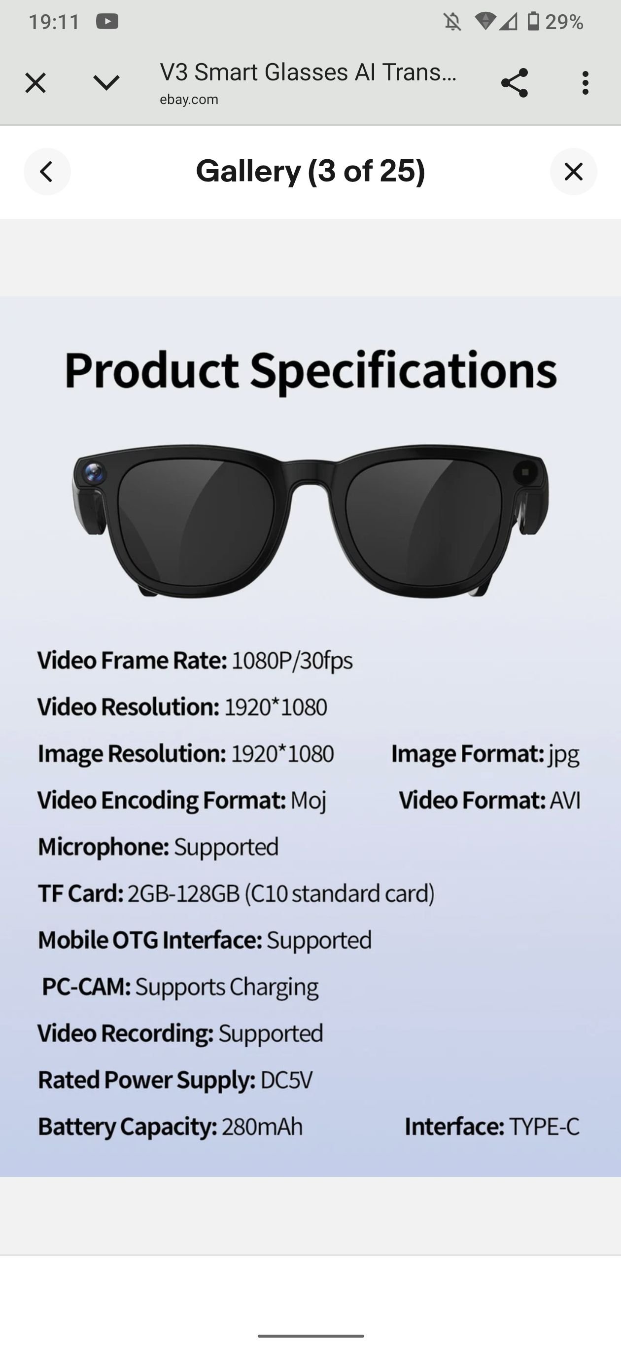Elegant V3 Smart Ai Glasses Series - Image 3