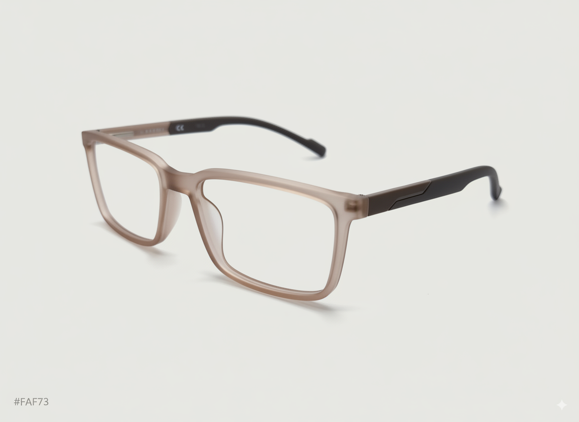 Elegant visionary light brown square Series